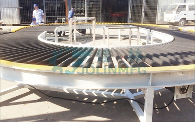 180度輥道轉(zhuǎn)彎輸送機(jī)